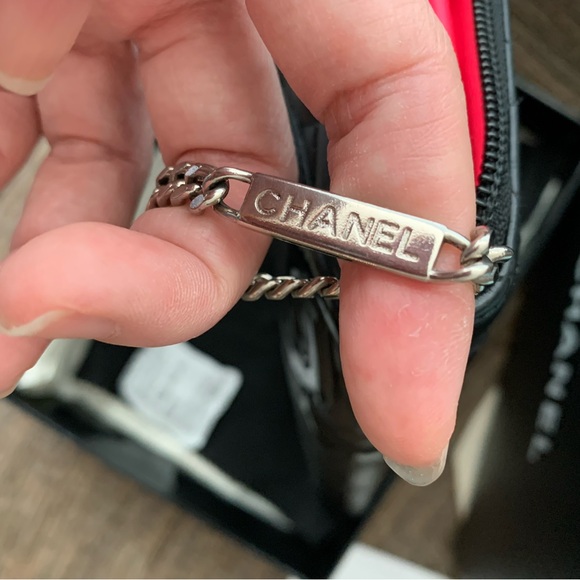 💯authentic chanel cambon calfskin organizer wallet🖤💗 with COA - Picture 6 of 11